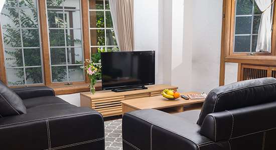 hakuba echoland chalets - deluxe - lounge