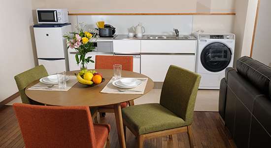 hakuba echoland chalets - standard - kitchen