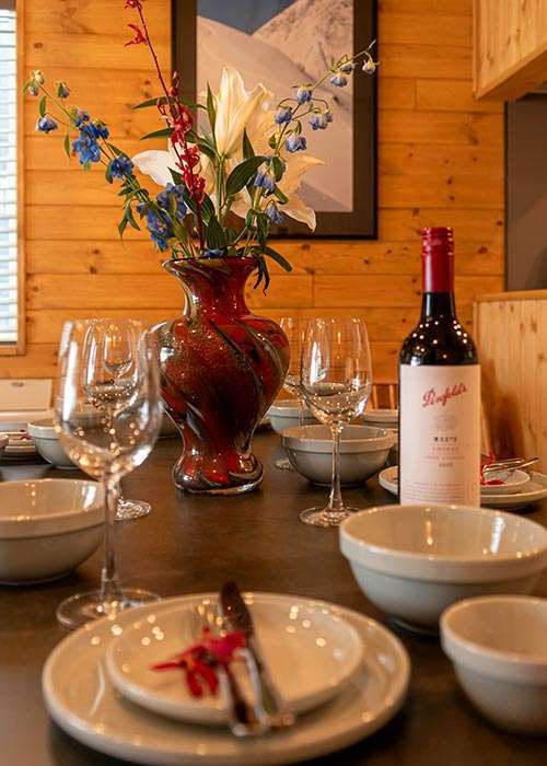 Hakuba Goryu Creekside Chalets Dining #2