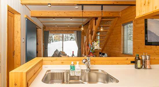Hakuba Goryu Creekside Chalets Kitchen #2