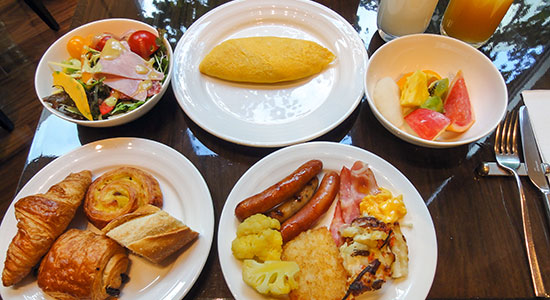 hakuba panorama hotel breakfast
